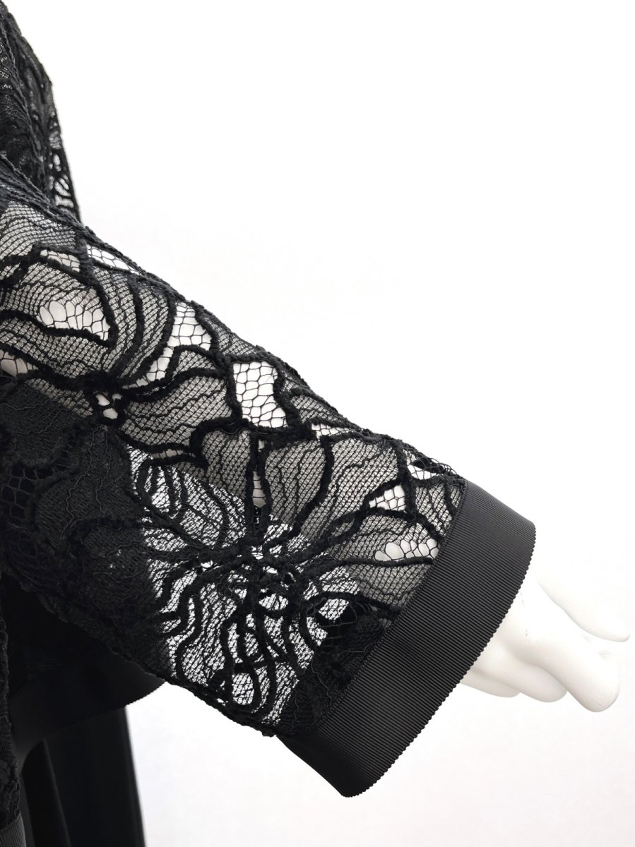 画像10: フラワーモールレース　カーディガン  (10)