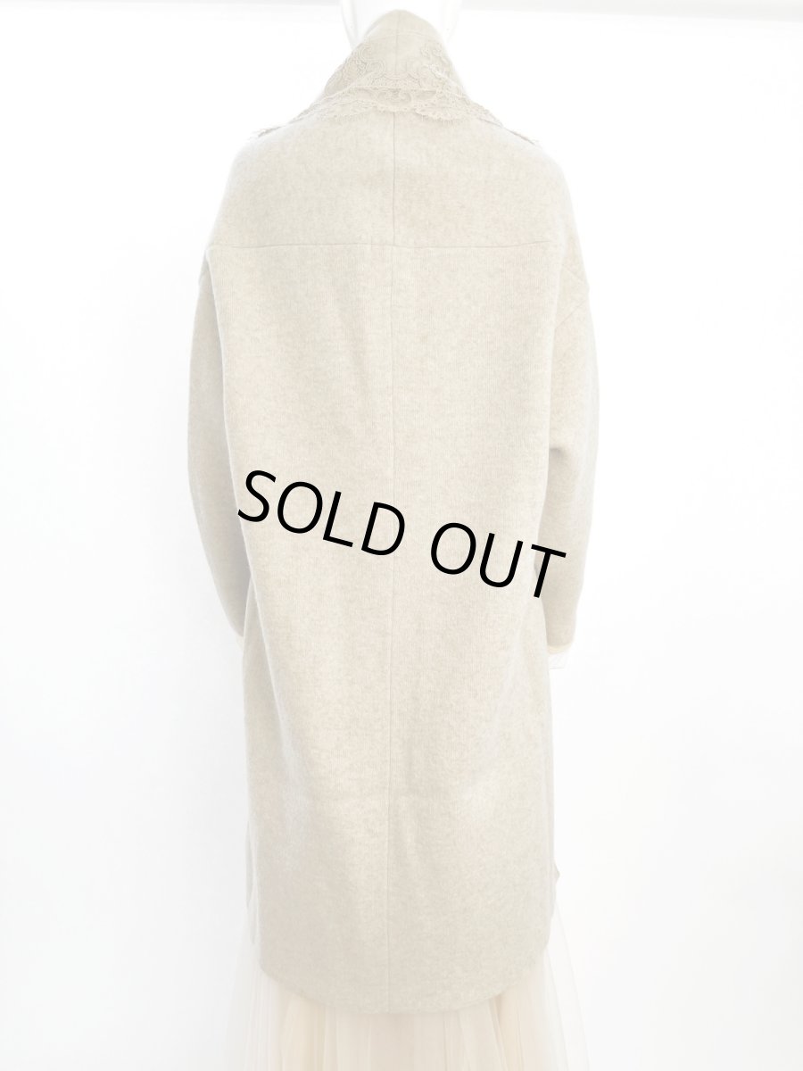 画像10: ミニョンレースニット ロングカーディガン  (10)