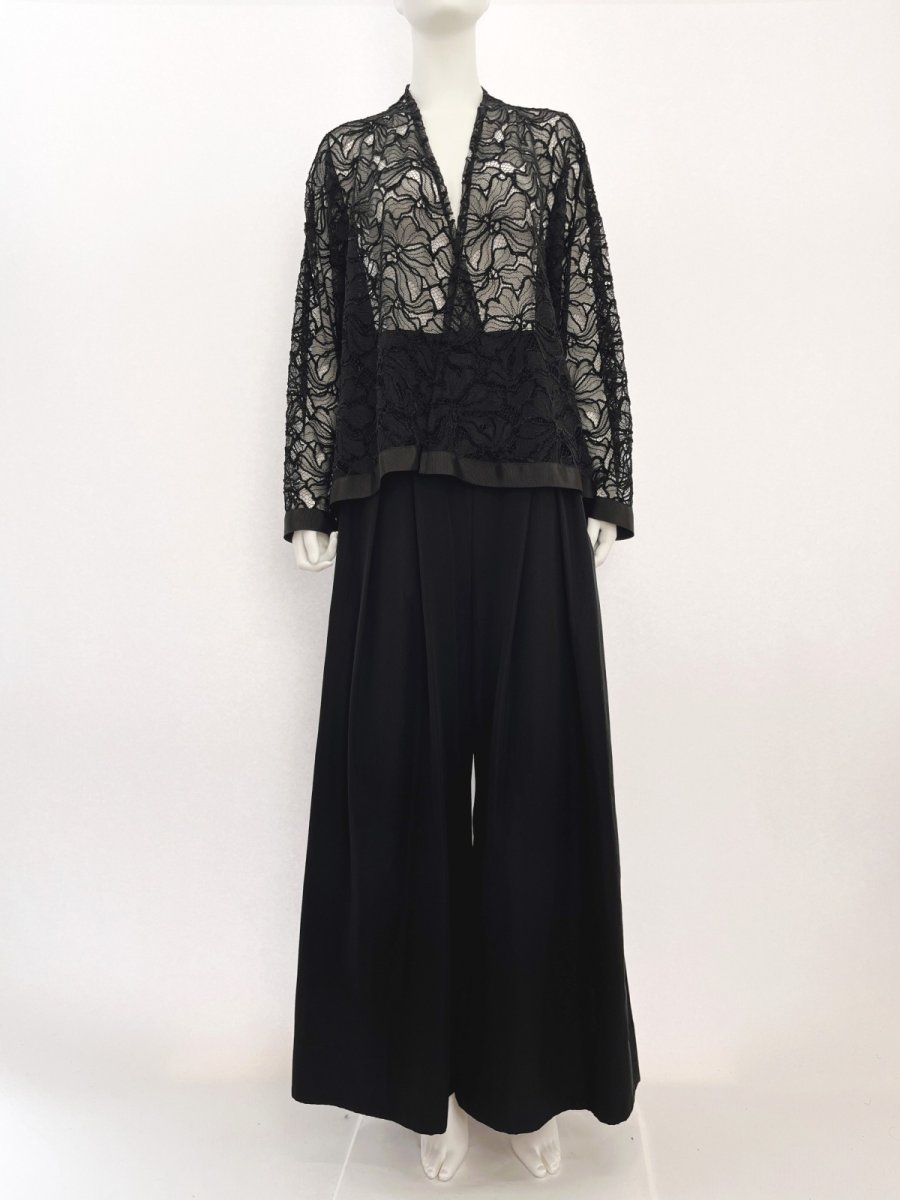 画像11: フラワーモールレース　カーディガン  (11)