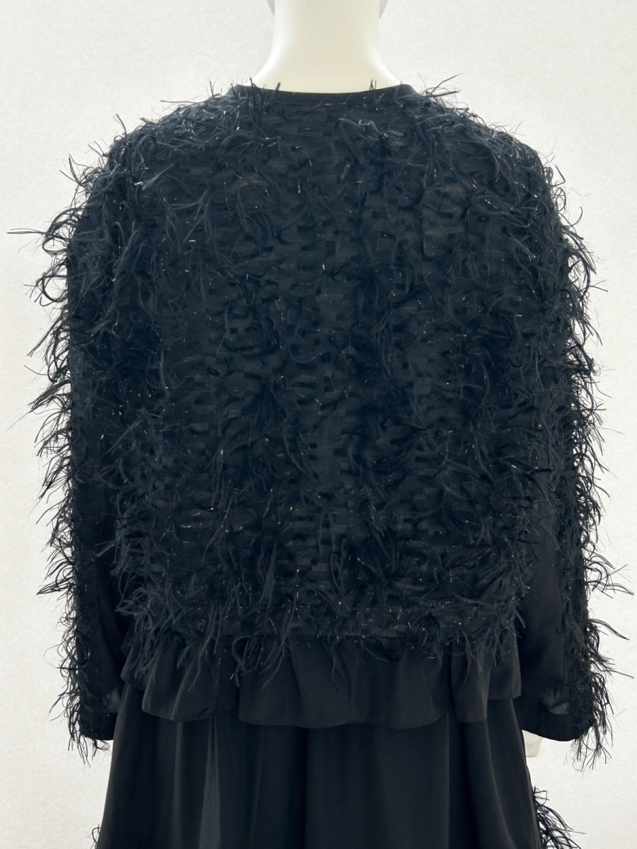 画像3: ノアールフリンジ　ブラウスジャケット  (3)