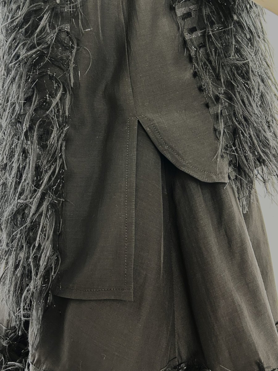 画像5: ノアールフリンジ　ブラウス  (5)