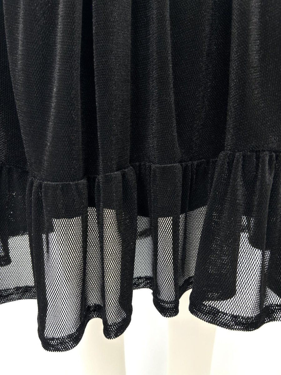 画像5: ベロアメッシュ　スカート  (5)