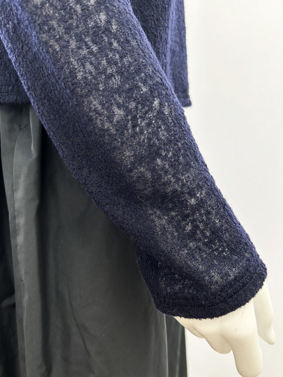 画像13: ムースジャガード　パフスリーブカットソー  (13)