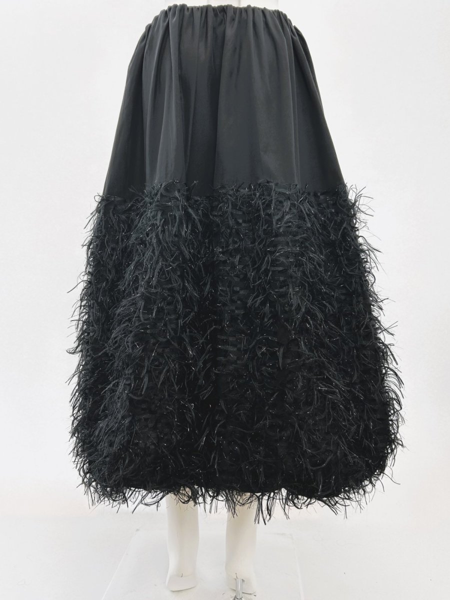 画像3: ノアールフリンジ　スカート  (3)