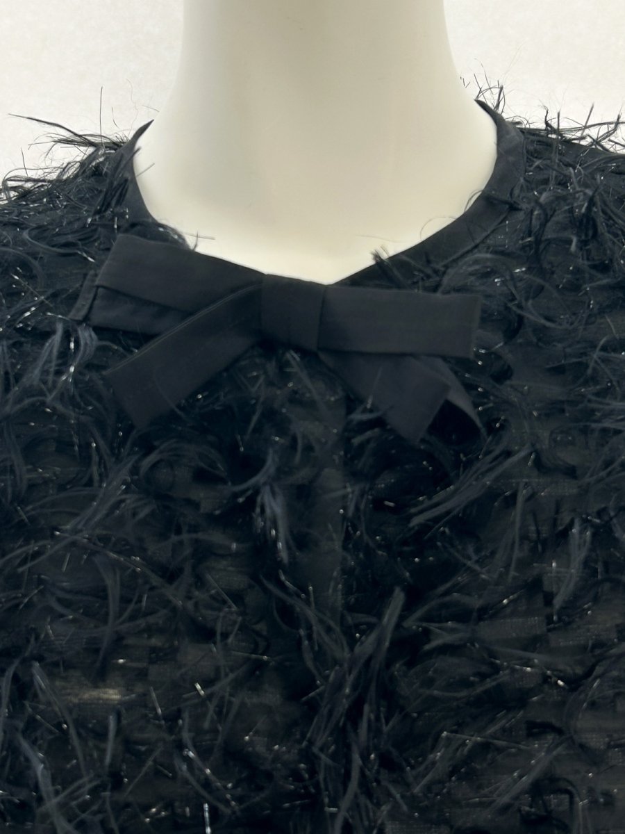 画像4: ノアールフリンジ　ブラウスジャケット  (4)