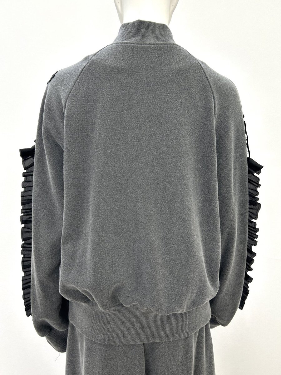 画像10: レトロデニム裏毛　ブルゾン  (10)