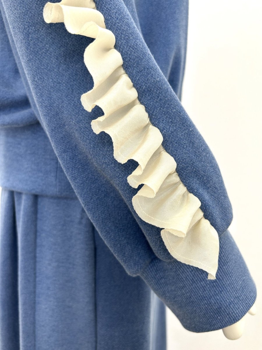 画像6: レトロデニム裏毛　ブルゾン  (6)