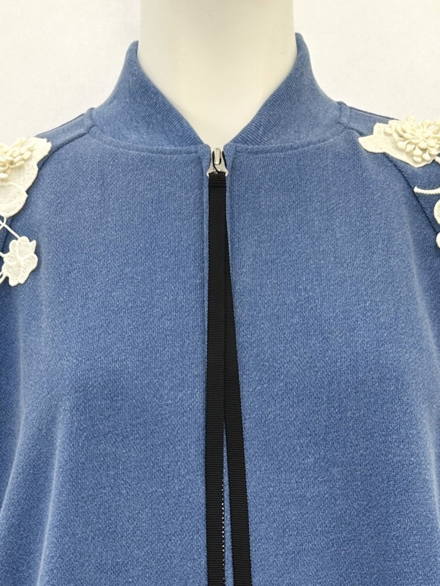 画像4: レトロデニム裏毛　ブルゾン  (4)