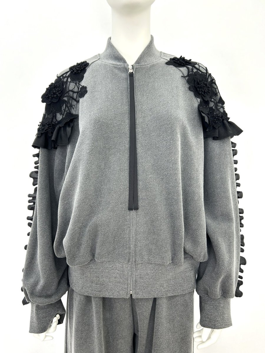 画像8: レトロデニム裏毛　ブルゾン  (8)