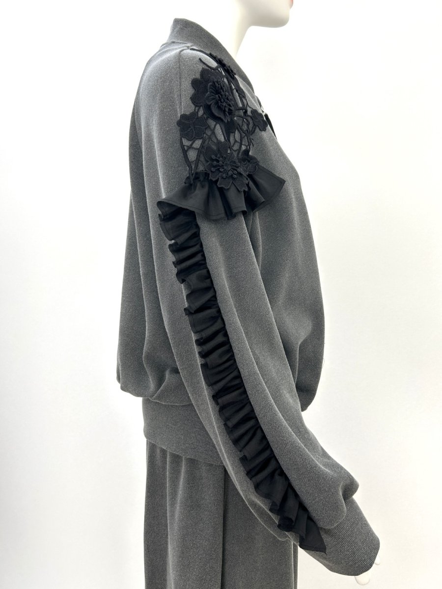 画像9: レトロデニム裏毛　ブルゾン  (9)