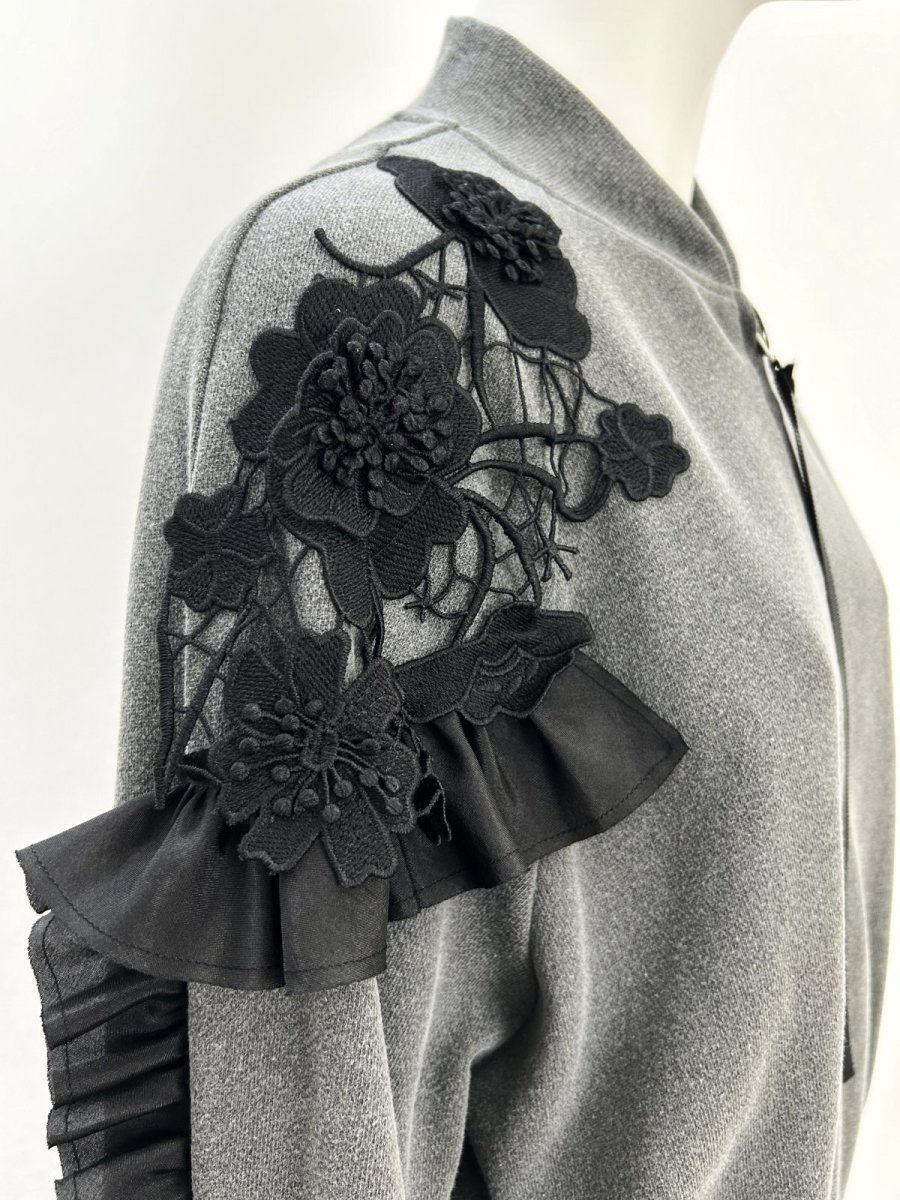 画像11: レトロデニム裏毛　ブルゾン  (11)