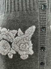 画像9: エンブロイダリーニット ロングカーディガン  (9)