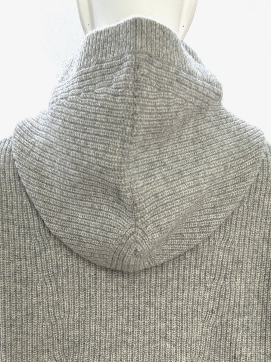 画像6: ミックスケーブルニット フード付き (6)