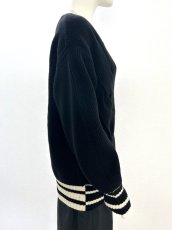 画像8: ミックスケーブルニット カーディガン (8)