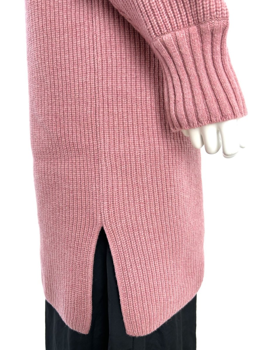 画像6: ミックスケーブルニット　チュニック  (6)