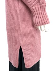 画像6: ミックスケーブルニット　チュニック  (6)