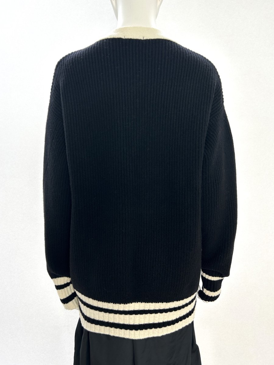 画像9: ミックスケーブルニット カーディガン (9)