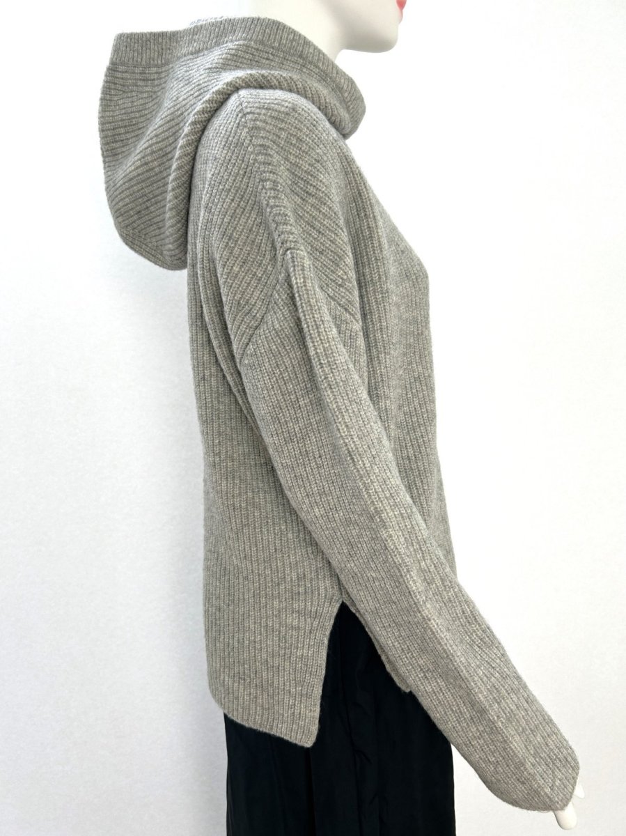 画像3: ミックスケーブルニット フード付き (3)