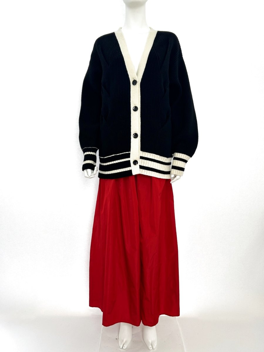 画像14: ミックスケーブルニット カーディガン (14)