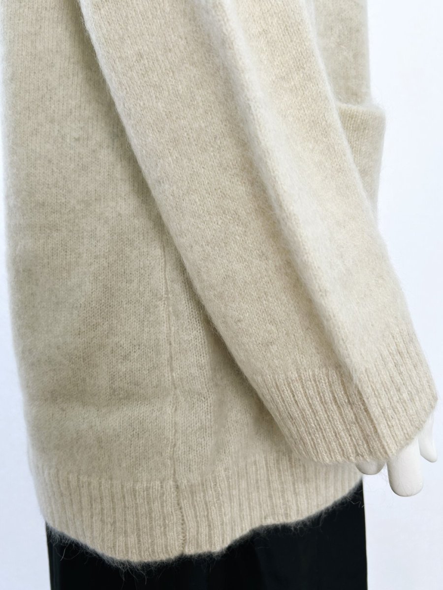 画像14: エアリーヤクニット　カーディガン  (14)
