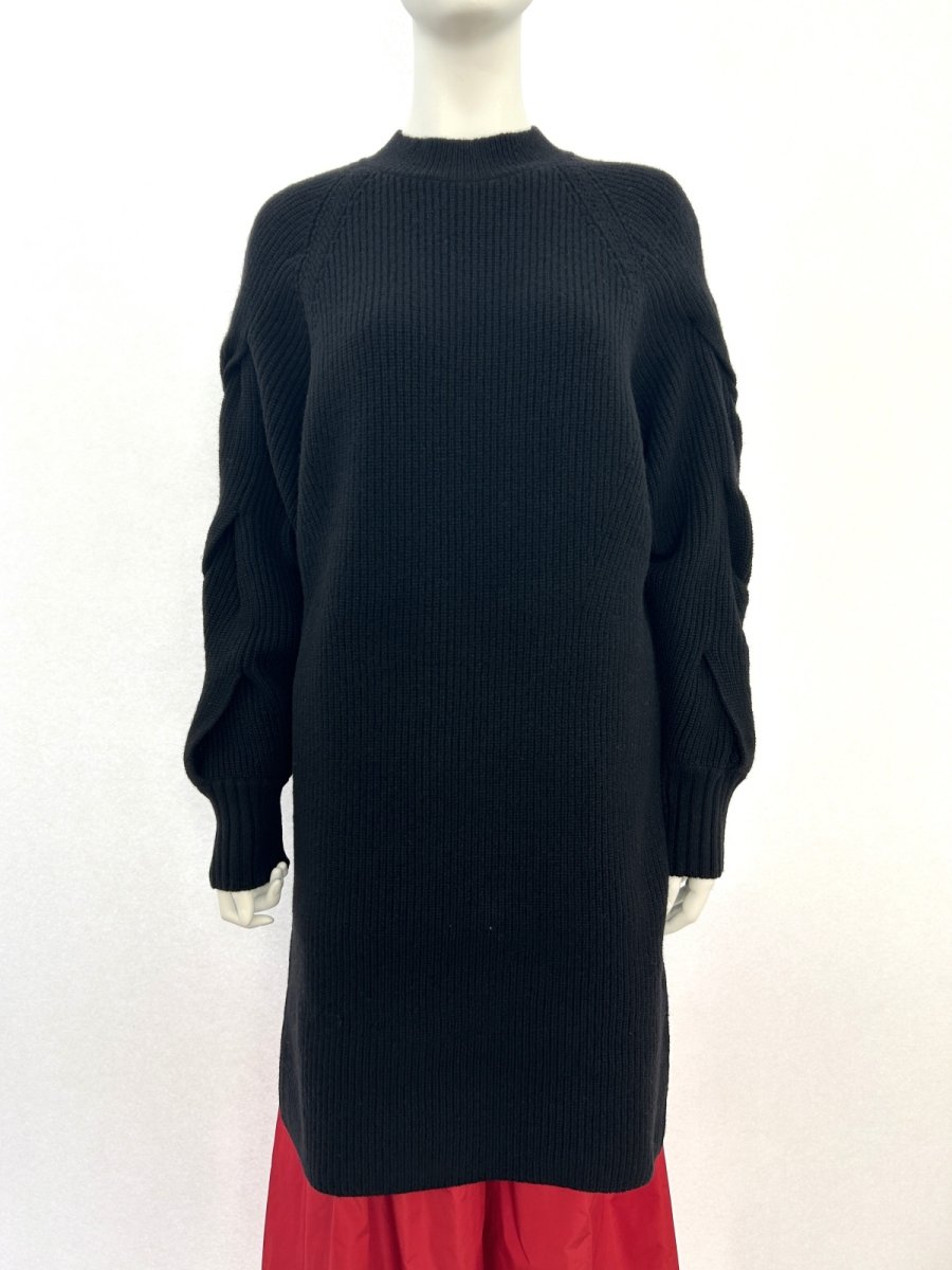 画像8: ミックスケーブルニット　チュニック  (8)