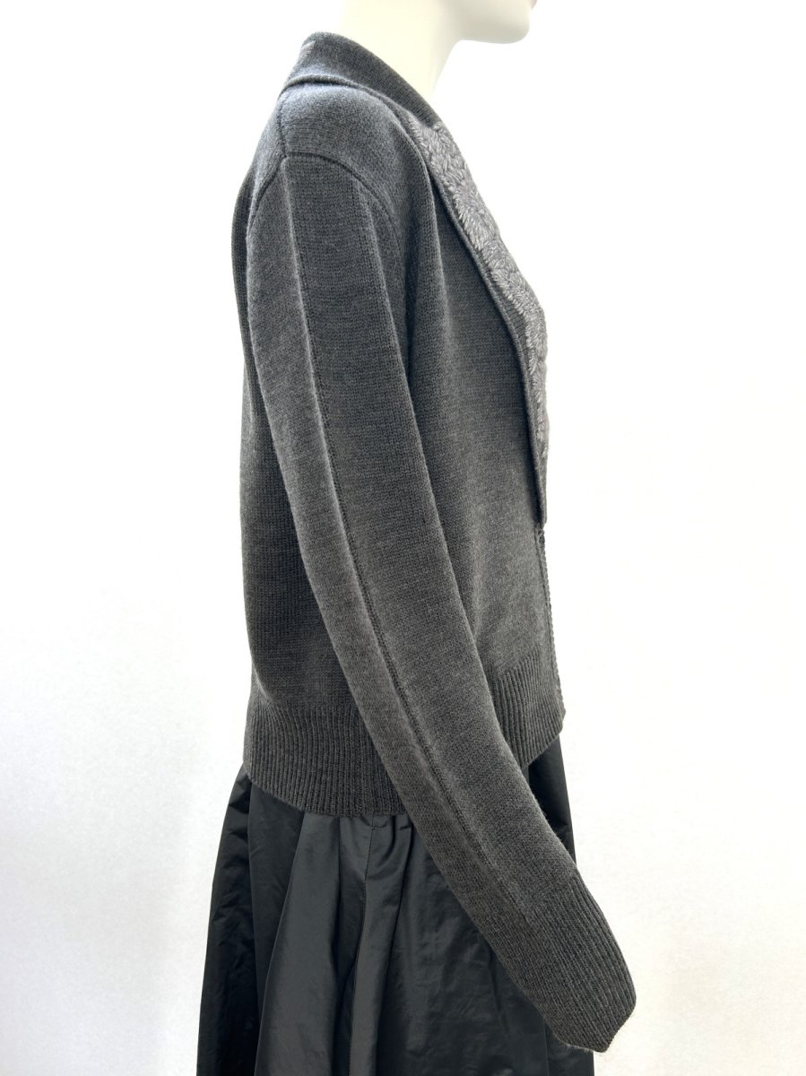 画像5: エンブロイダリーニット カーディガン  (5)