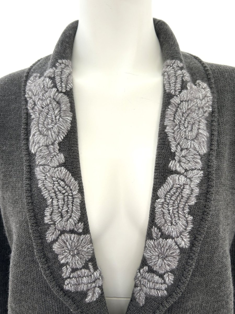 画像7: エンブロイダリーニット カーディガン  (7)