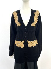 画像11: エンブロイダリーニット ロングカーディガン  (11)