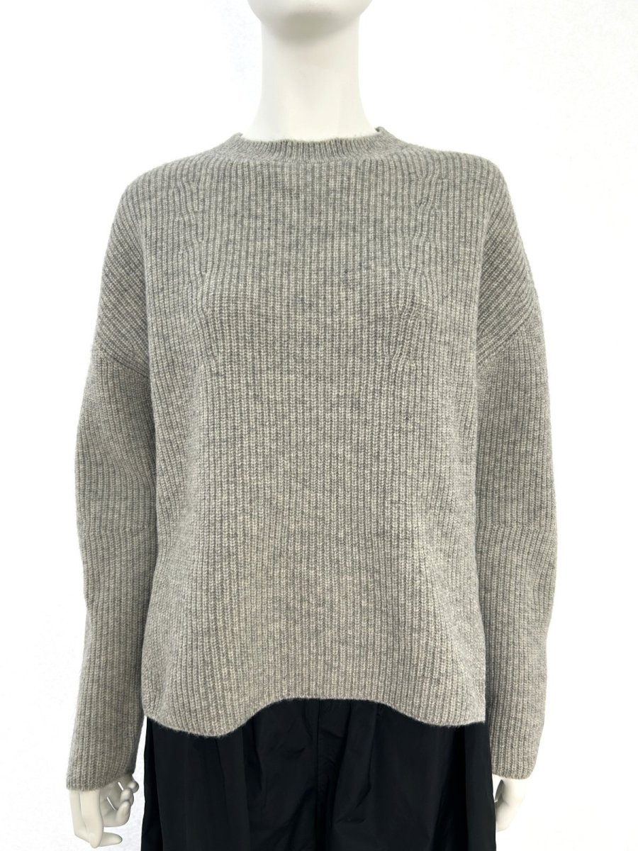 画像2: ミックスケーブルニット フード付き (2)