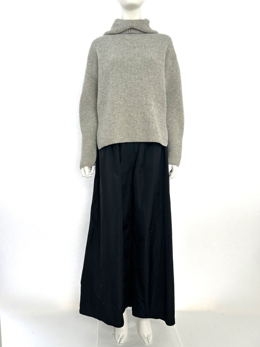 画像8: ミックスケーブルニット フード付き (8)