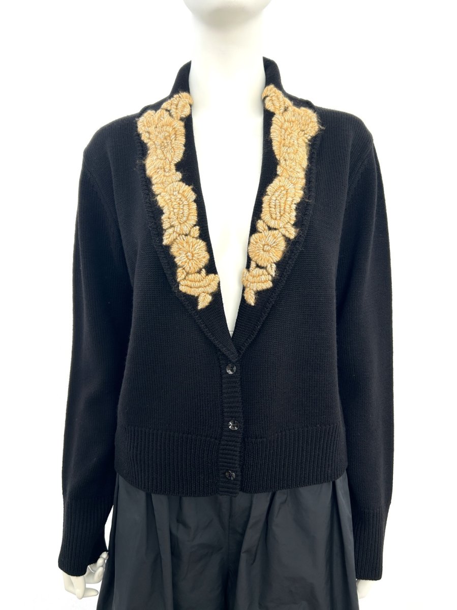 画像12: エンブロイダリーニット カーディガン  (12)