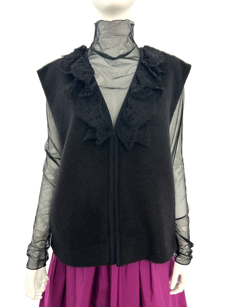 画像1: シャギー　ジレ  (1)