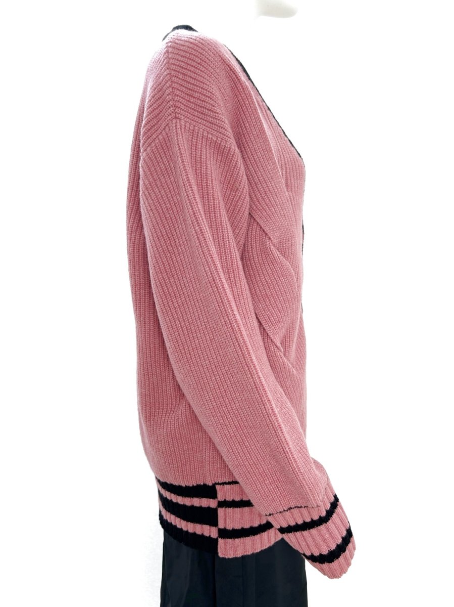 画像2: ミックスケーブルニット カーディガン (2)