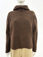 画像9: ミックスケーブルニット フード付き (9)