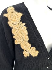 画像12: エンブロイダリーニット ロングカーディガン  (12)