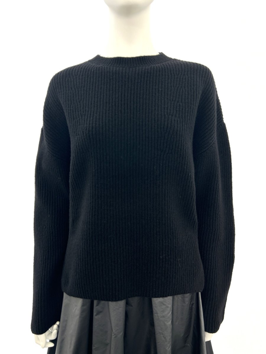 画像14: ミックスケーブルニット フード付き (14)