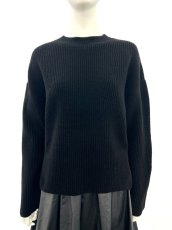 画像14: ミックスケーブルニット フード付き (14)