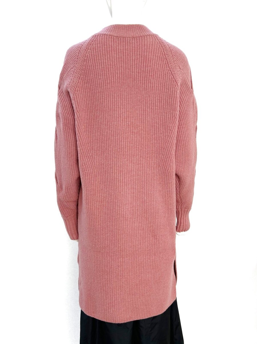 画像3: ミックスケーブルニット　チュニック  (3)