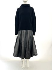 画像16: ミックスケーブルニット フード付き (16)