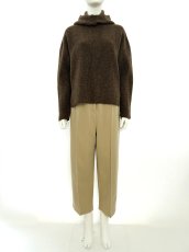 画像12: ミックスケーブルニット フード付き (12)