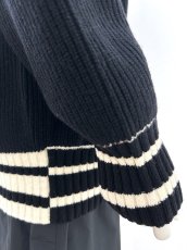 画像12: ミックスケーブルニット カーディガン (12)