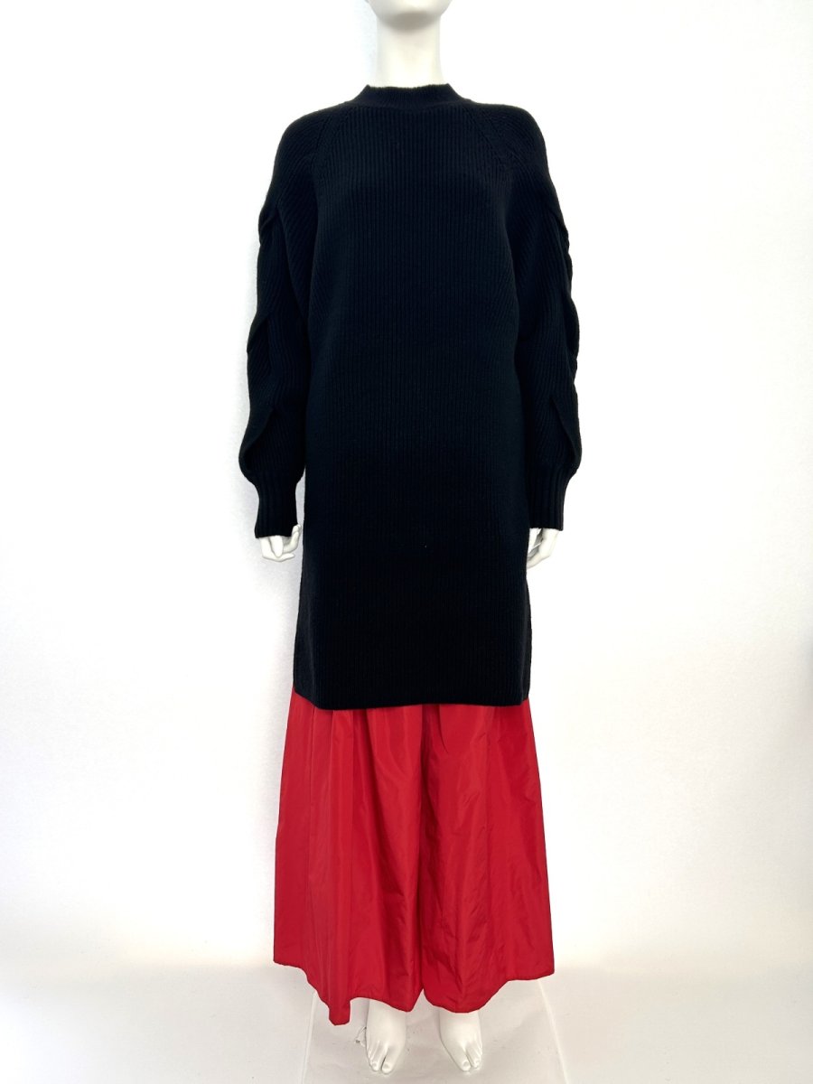 画像11: ミックスケーブルニット　チュニック  (11)