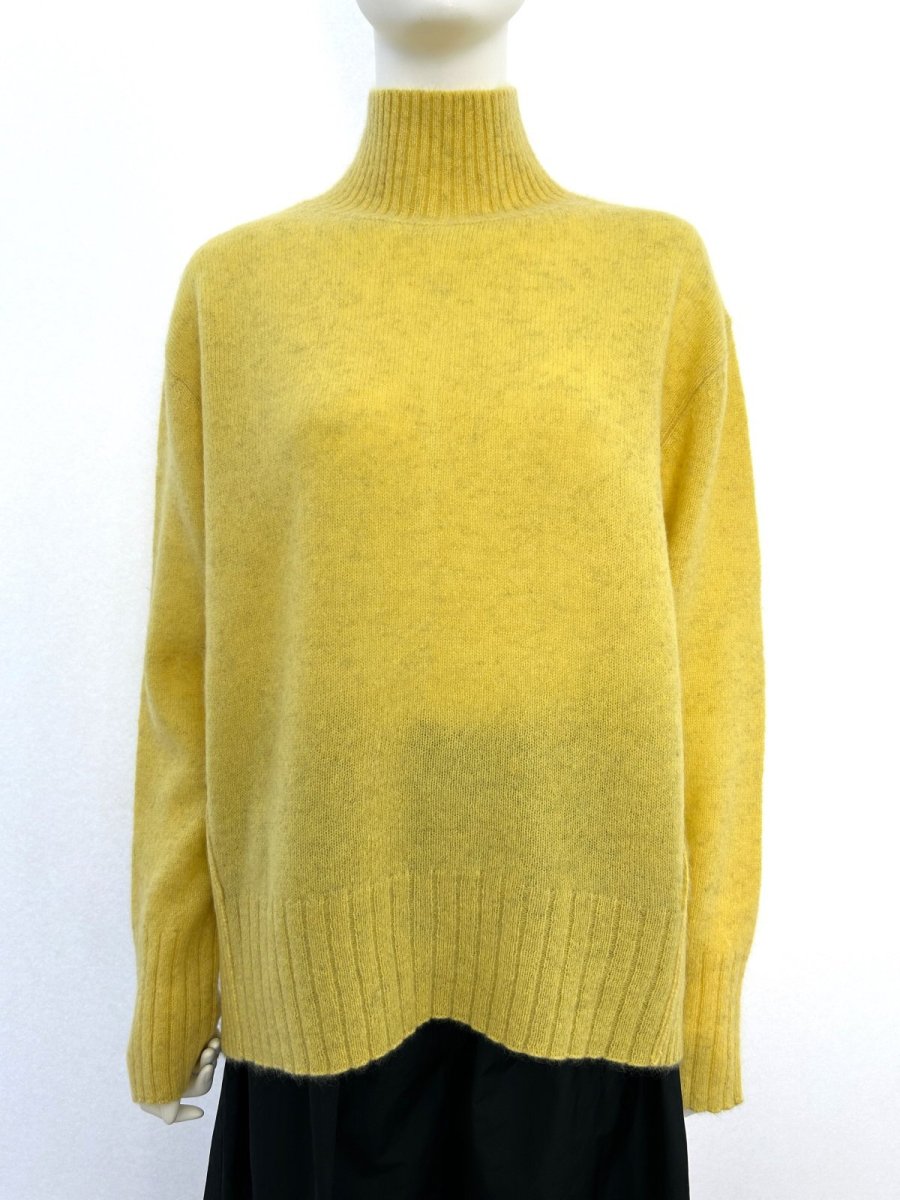 画像1: エアリーヤクニット　バックスリット  (1)