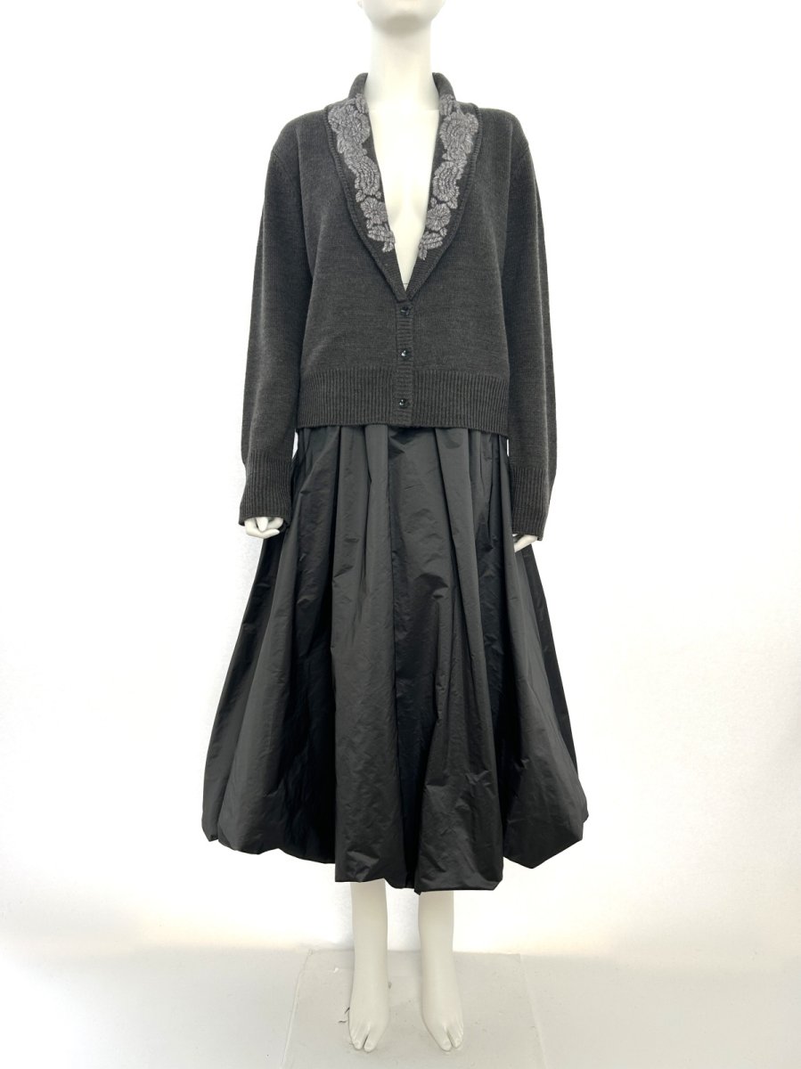 画像11: エンブロイダリーニット カーディガン  (11)