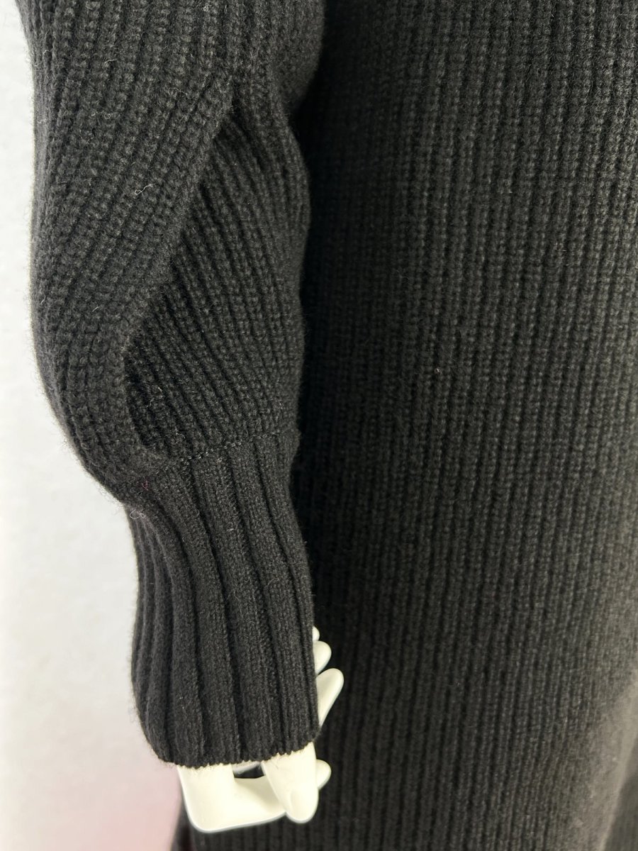 画像10: ミックスケーブルニット　チュニック  (10)