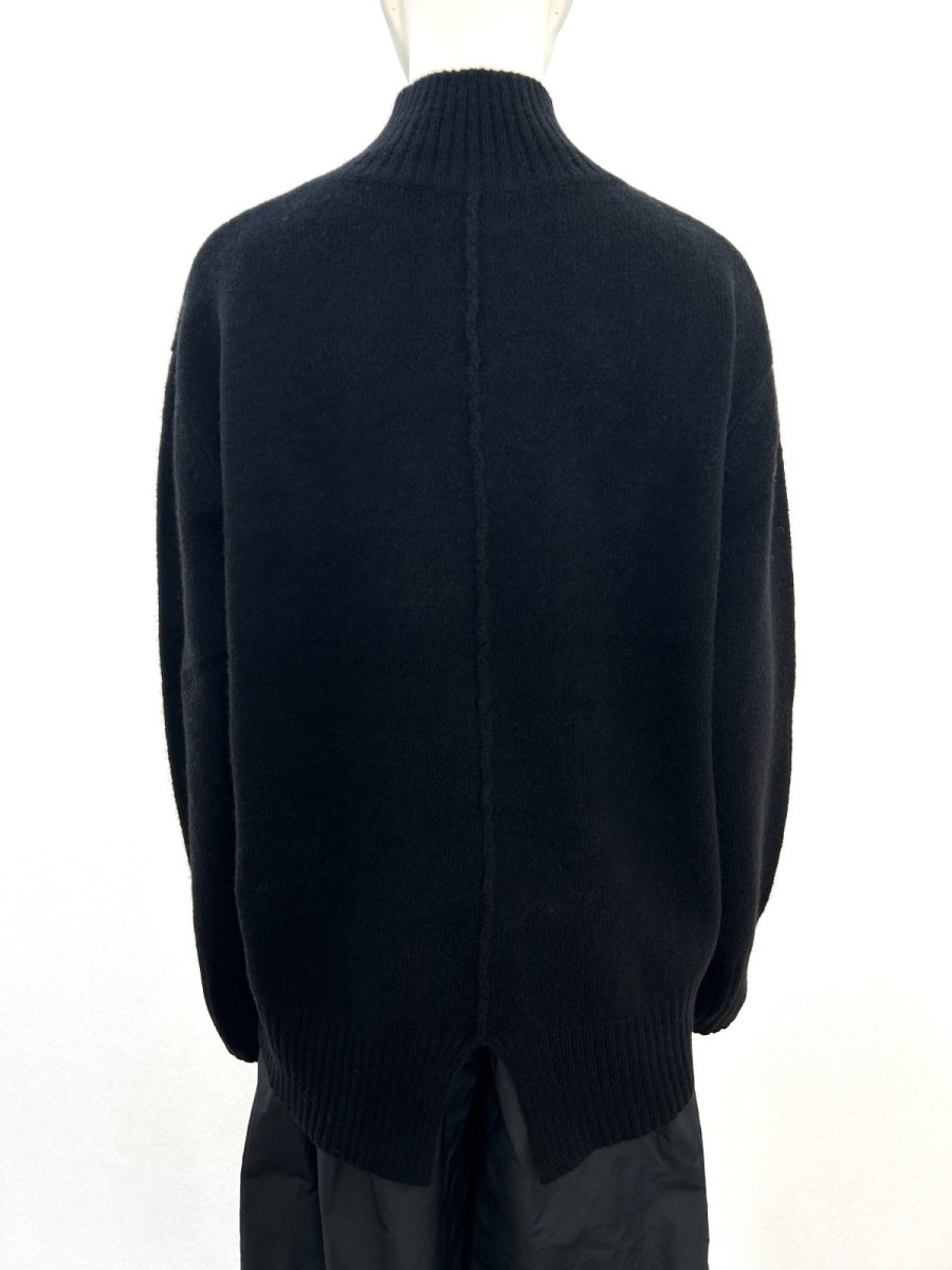 画像8: エアリーヤクニット　バックスリット  (8)