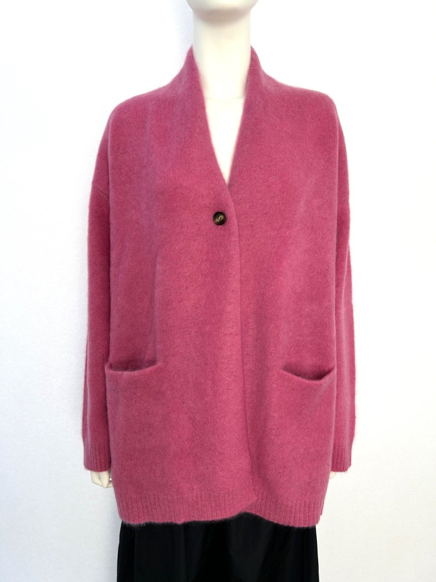 画像4: エアリーヤクニット　カーディガン  (4)