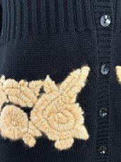 画像13: エンブロイダリーニット ロングカーディガン  (13)