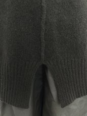 画像11: エアリーヤクニット　バックスリット  (11)