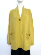 画像1: エアリーヤクニット　カーディガン  (1)